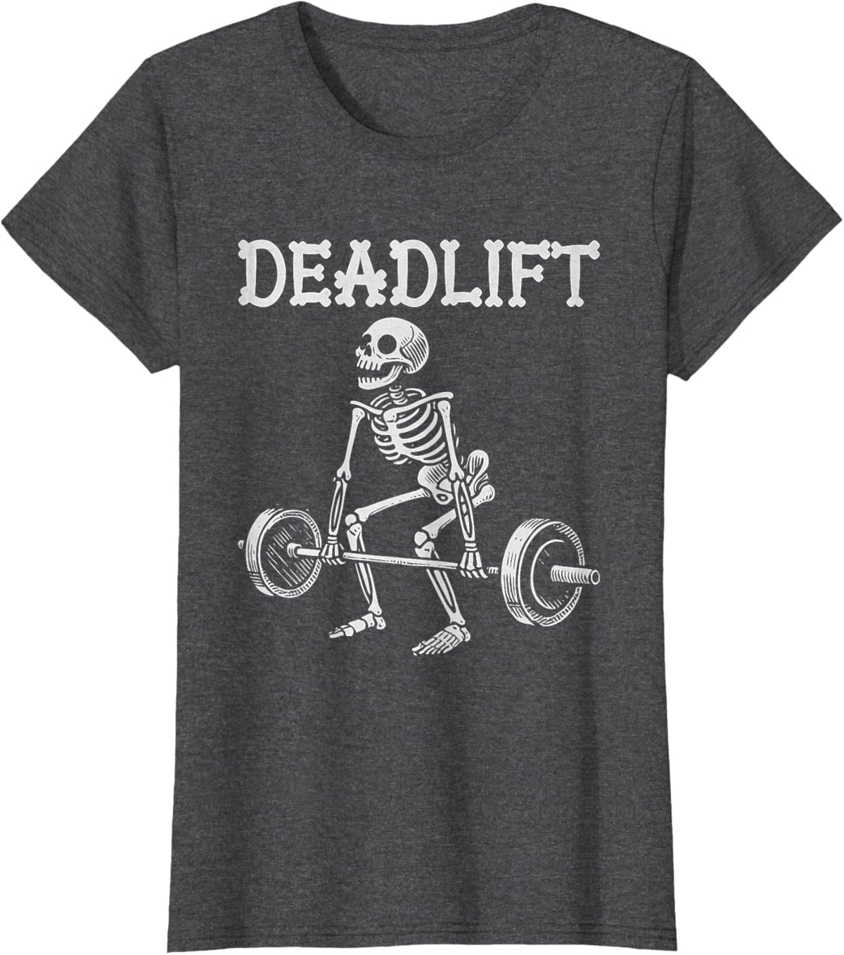 Deadlift Funny Halloween Skeleton Weight Lifting Workout
