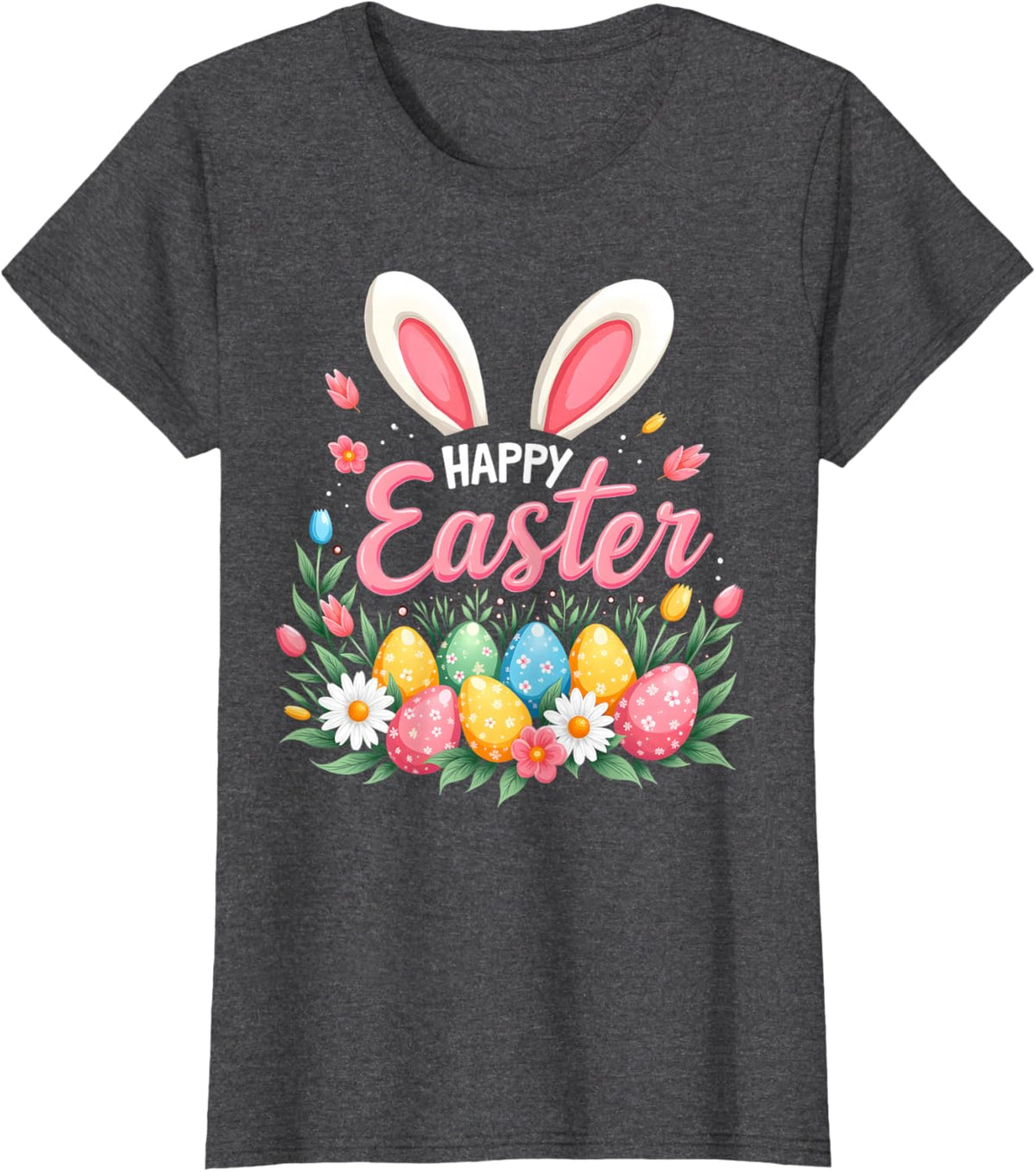 Happy Easter Bunny Spring Easter Egg Easter Shirts For Women