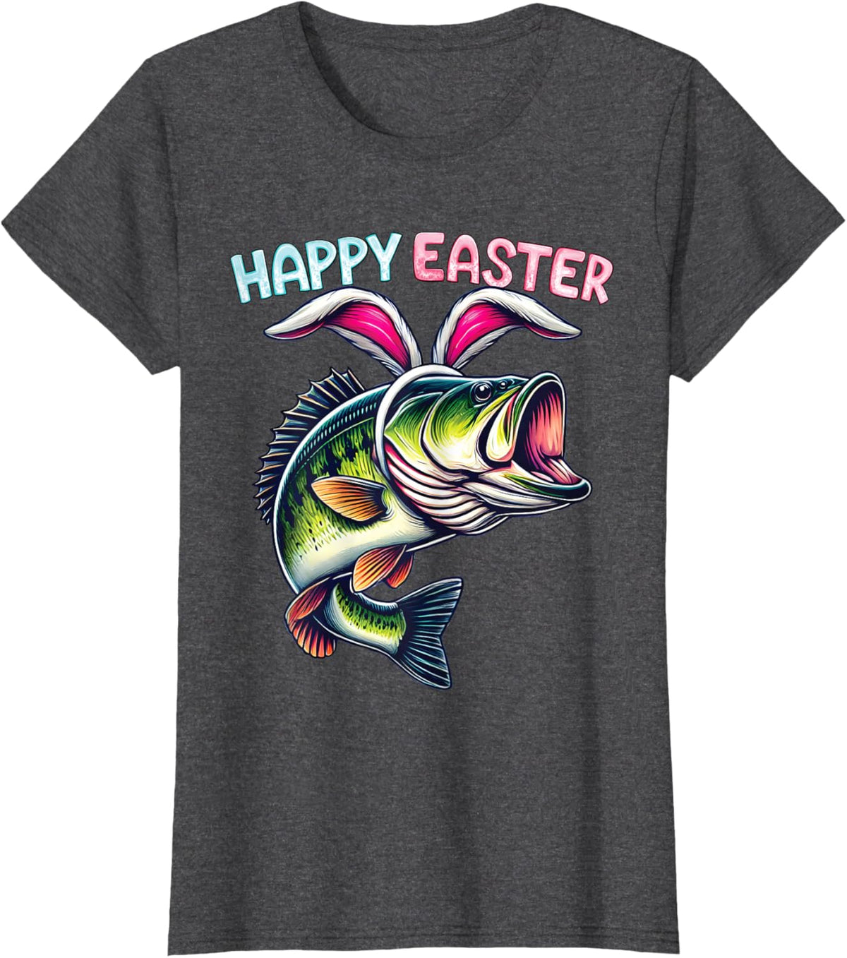 Fisherman Bunny Ears Funny Fish Easter Holiday Eggs Fishing