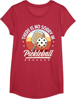 There is No Sorry in Pickleball Quote - Funny Saying