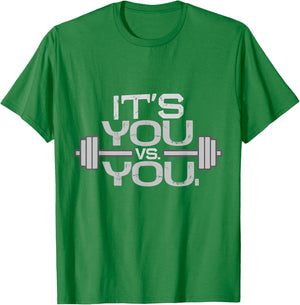 Its vs. You Workout Gym Exercise Motivation & Fitness