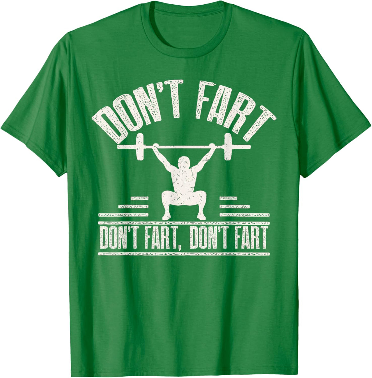 Don't Fart Funny Fitness Gym Workout Weights Squat