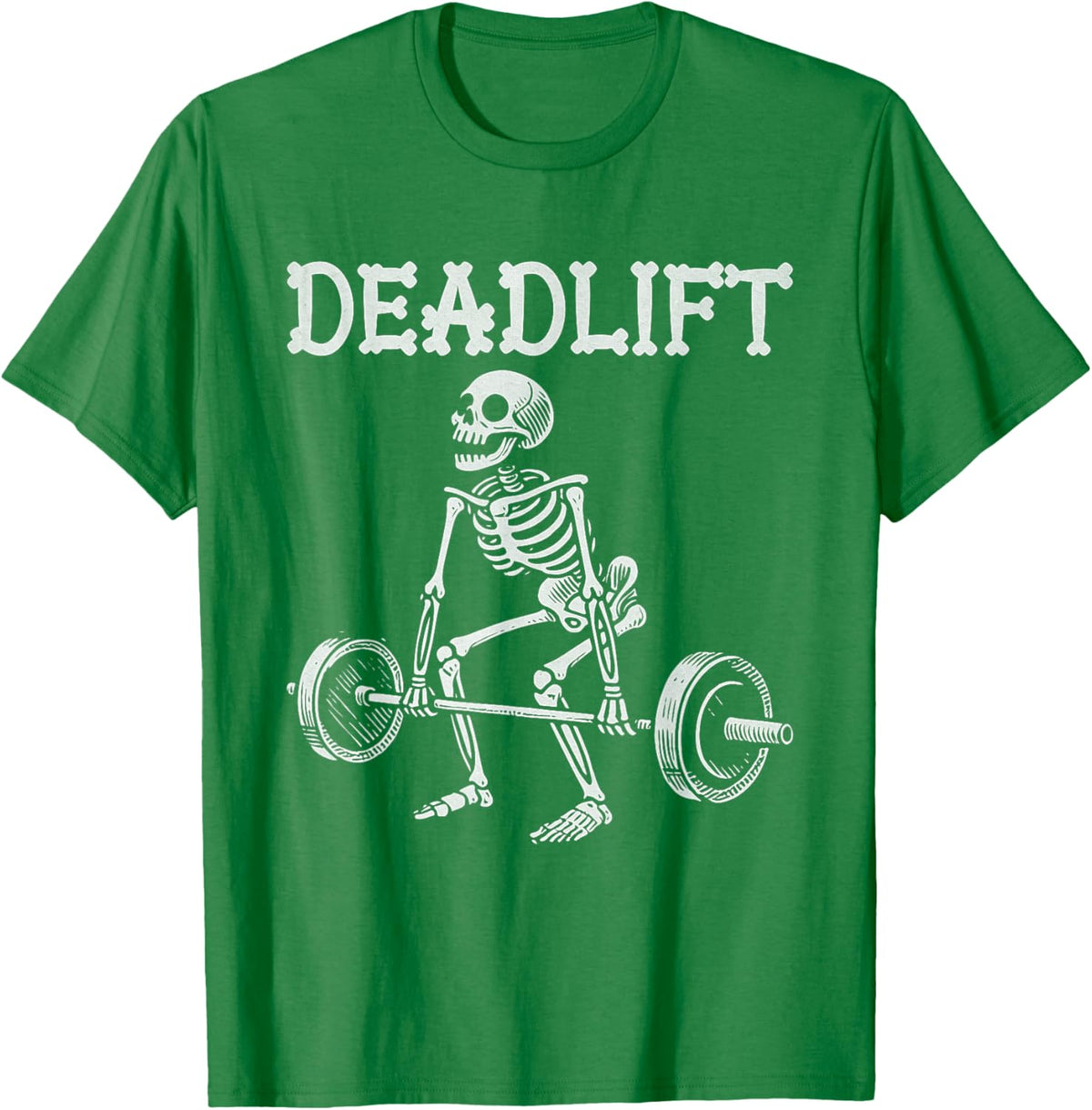 Deadlift Funny Halloween Skeleton Weight Lifting Workout