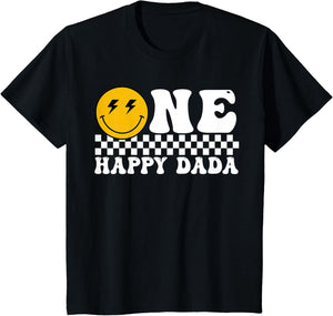 Happy Dada 1st Birthday Family Matching Theme