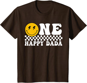 Happy Dada 1st Birthday Family Matching Theme