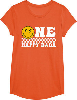 Happy Dada 1st Birthday Family Matching Theme