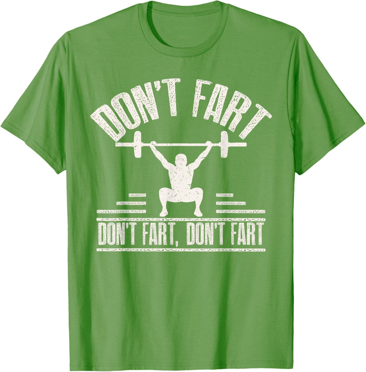 Don't Fart Funny Fitness Gym Workout Weights Squat