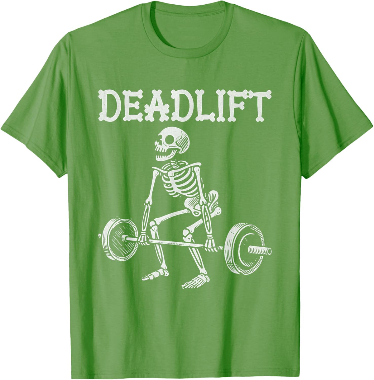 Deadlift Funny Halloween Skeleton Weight Lifting Workout