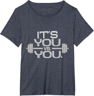 Its vs. You Workout Gym Exercise Motivation & Fitness