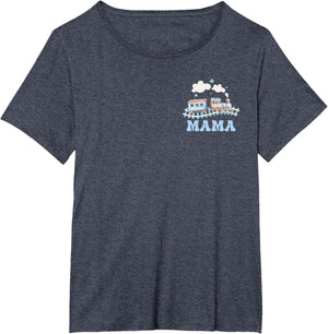 Mama First Birthday Boy Girl Train Railroad Family Matching