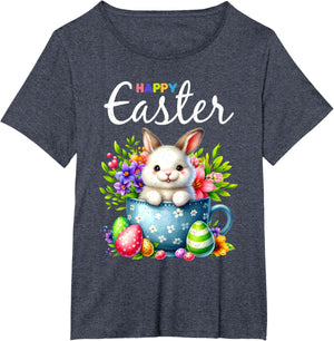 Bunny Egg Hunt Happy Easter Cute Spring Christian Holiday