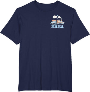 Mama First Birthday Boy Girl Train Railroad Family Matching