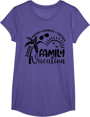 Family Vacation 2026 Beach Matching Family Summer Vacation