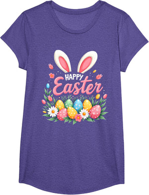 Happy Easter Bunny Spring Easter Egg Easter Shirts For Women