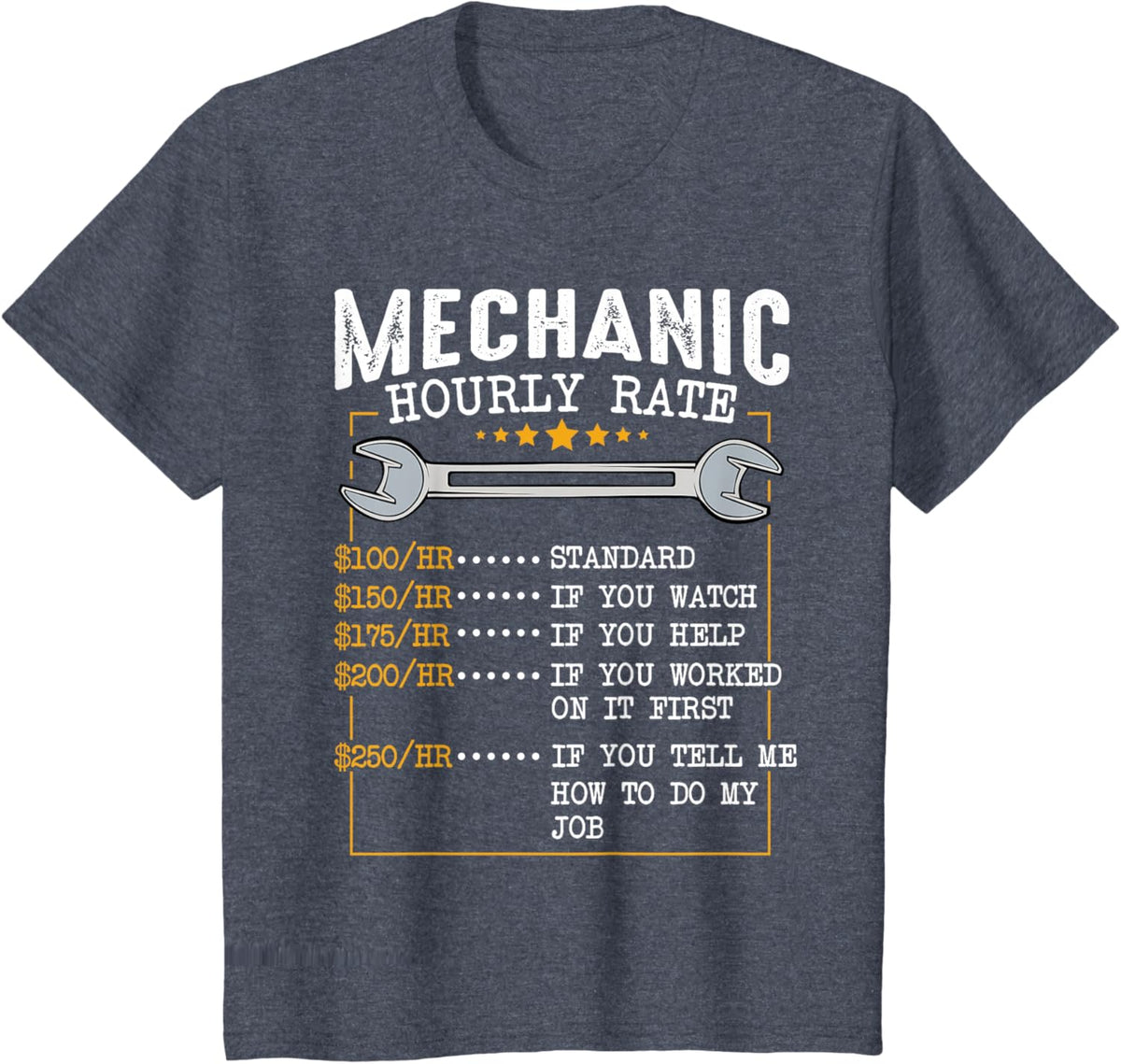 Mechanic Hourly Rate Car Mechatronics Engineer Profession Car Gift