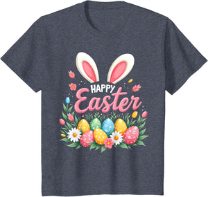 Happy Easter Bunny Spring Easter Egg Easter Shirts For Women