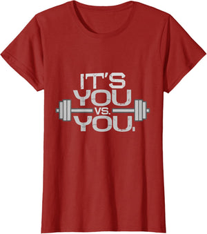 Its vs. You Workout Gym Exercise Motivation & Fitness