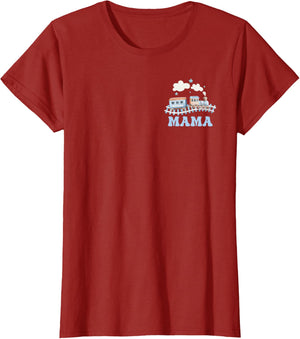 Mama First Birthday Boy Girl Train Railroad Family Matching