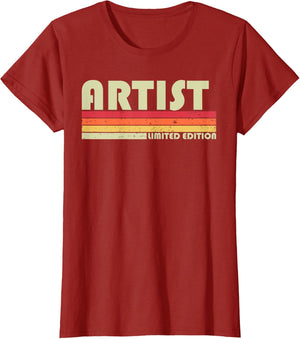 Artist Funny Job Title Profession Birthday Worker Idea