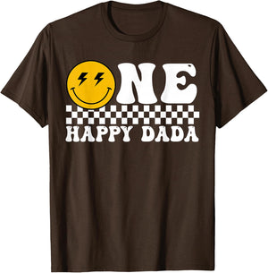 Happy Dada 1st Birthday Family Matching Theme