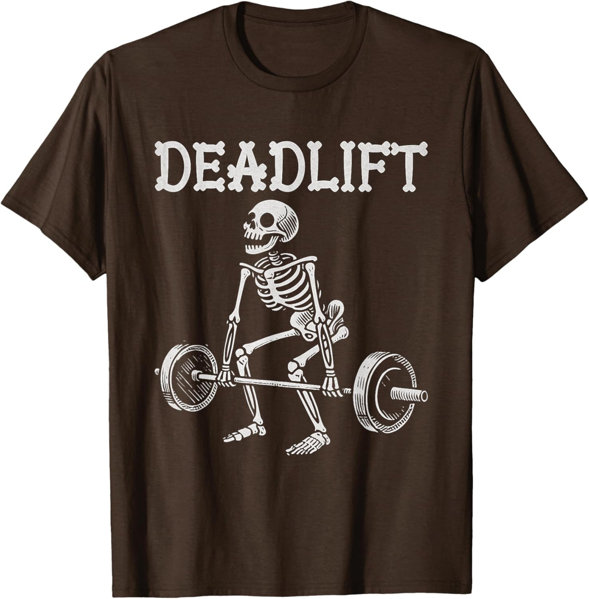 Deadlift Funny Halloween Skeleton Weight Lifting Workout