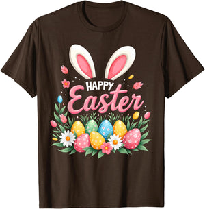 Happy Easter Bunny Spring Easter Egg Easter Shirts For Women