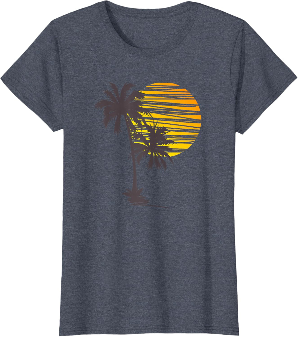 Beach Palm Tree T-Shirt Nice Funny Holiday Summer Holiday