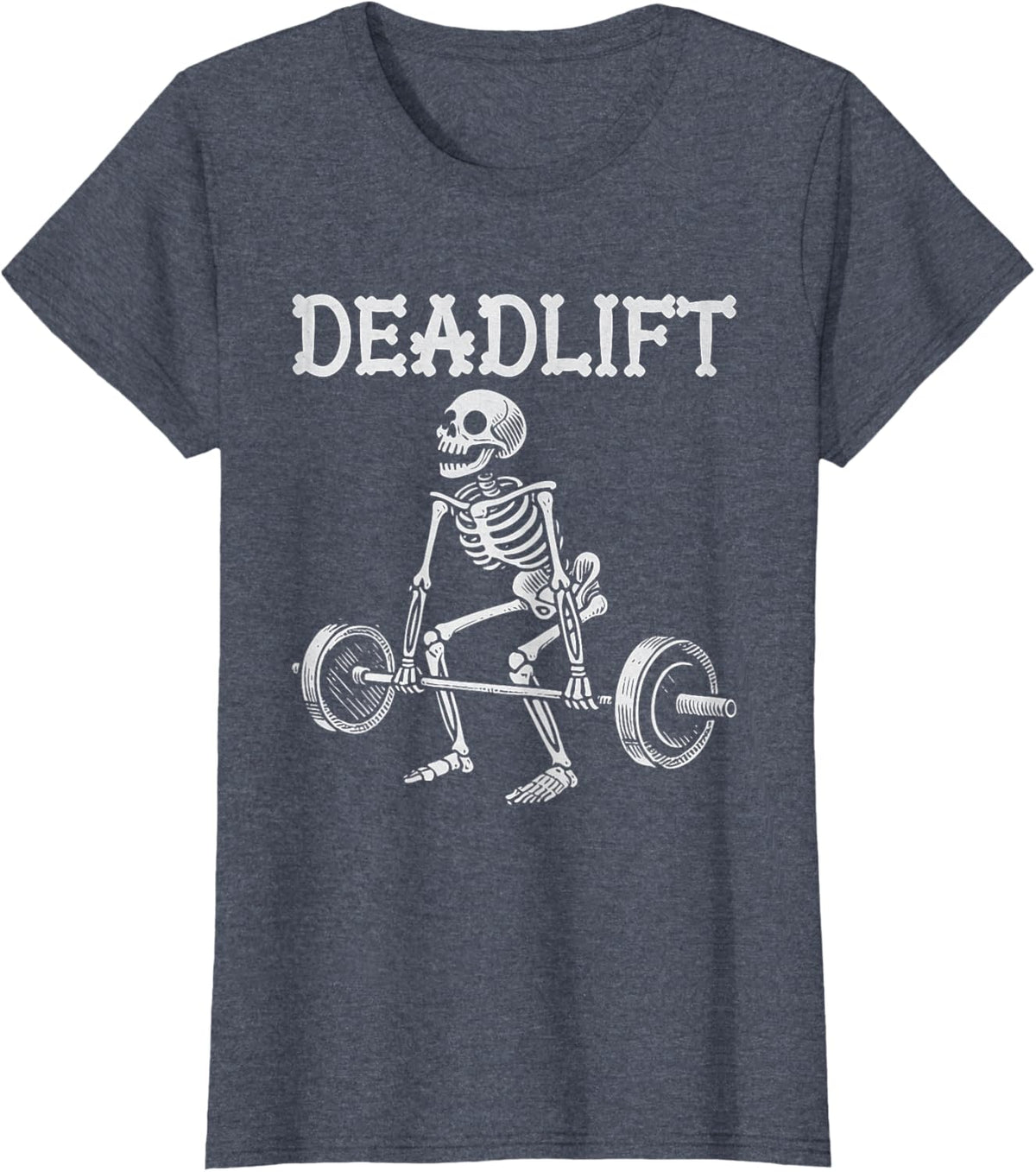 Deadlift Funny Halloween Skeleton Weight Lifting Workout