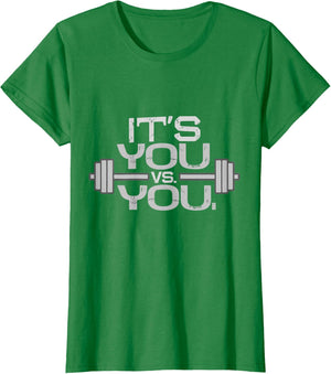 Its vs. You Workout Gym Exercise Motivation & Fitness