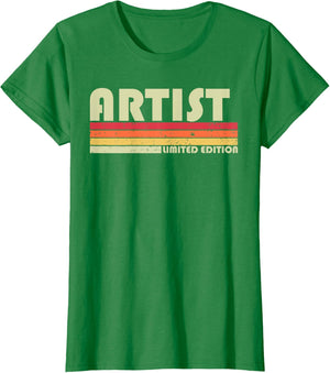Artist Funny Job Title Profession Birthday Worker Idea