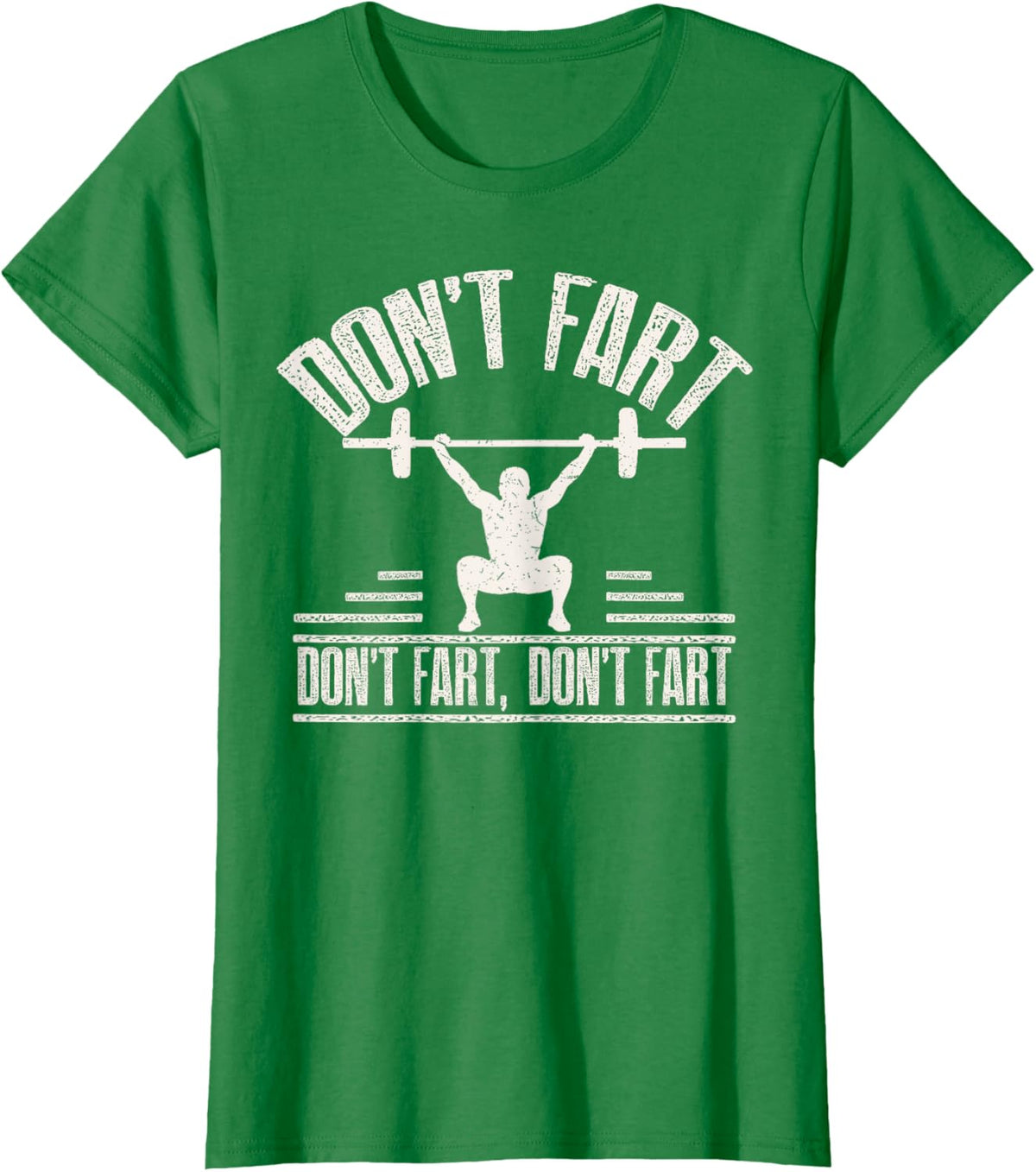 Don't Fart Funny Fitness Gym Workout Weights Squat