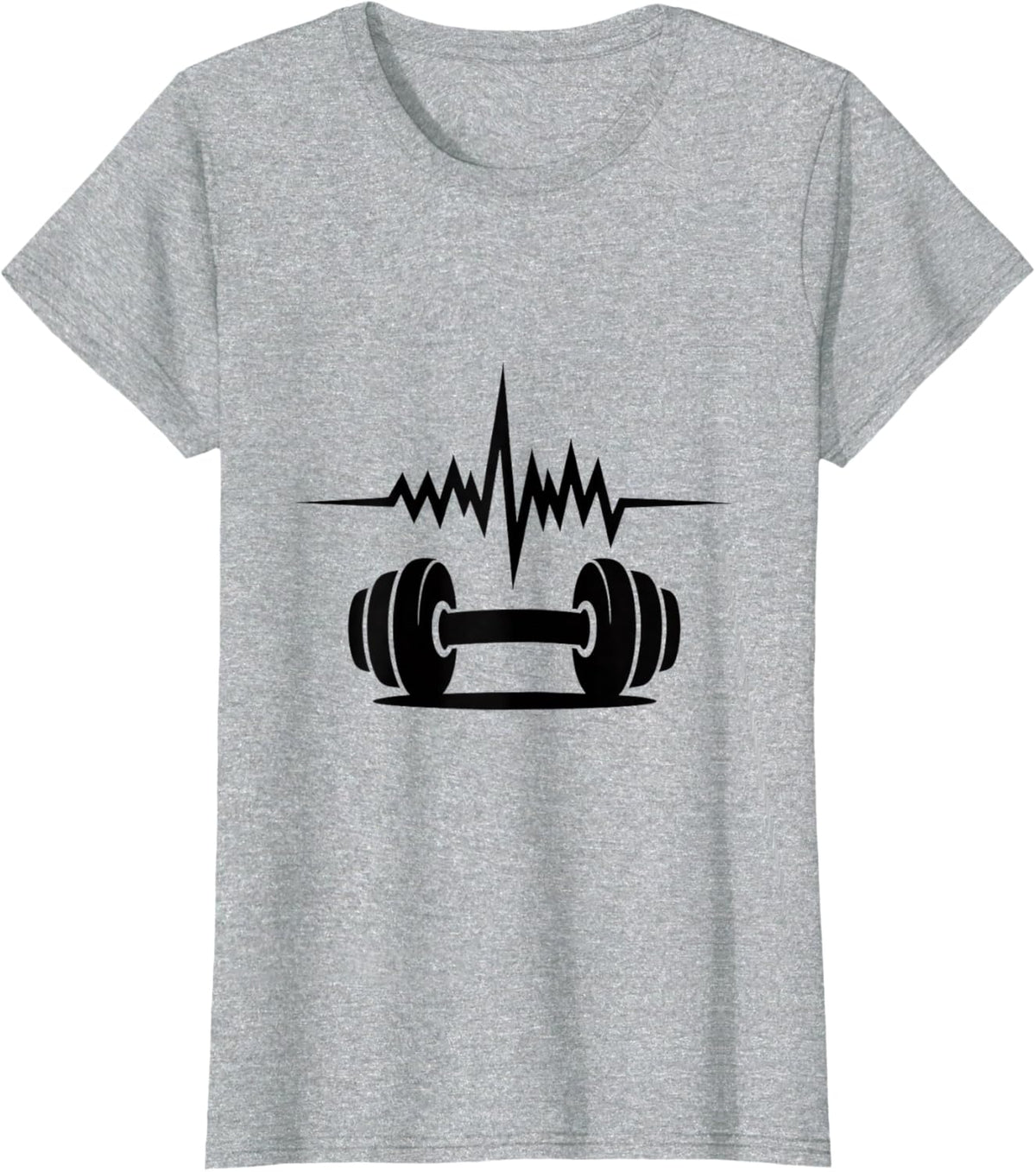 Heartbeat Fitness Enthusiast Dumbbell Motivation