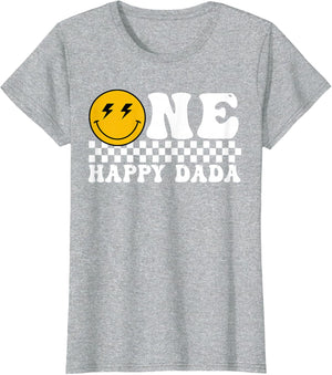 Happy Dada 1st Birthday Family Matching Theme