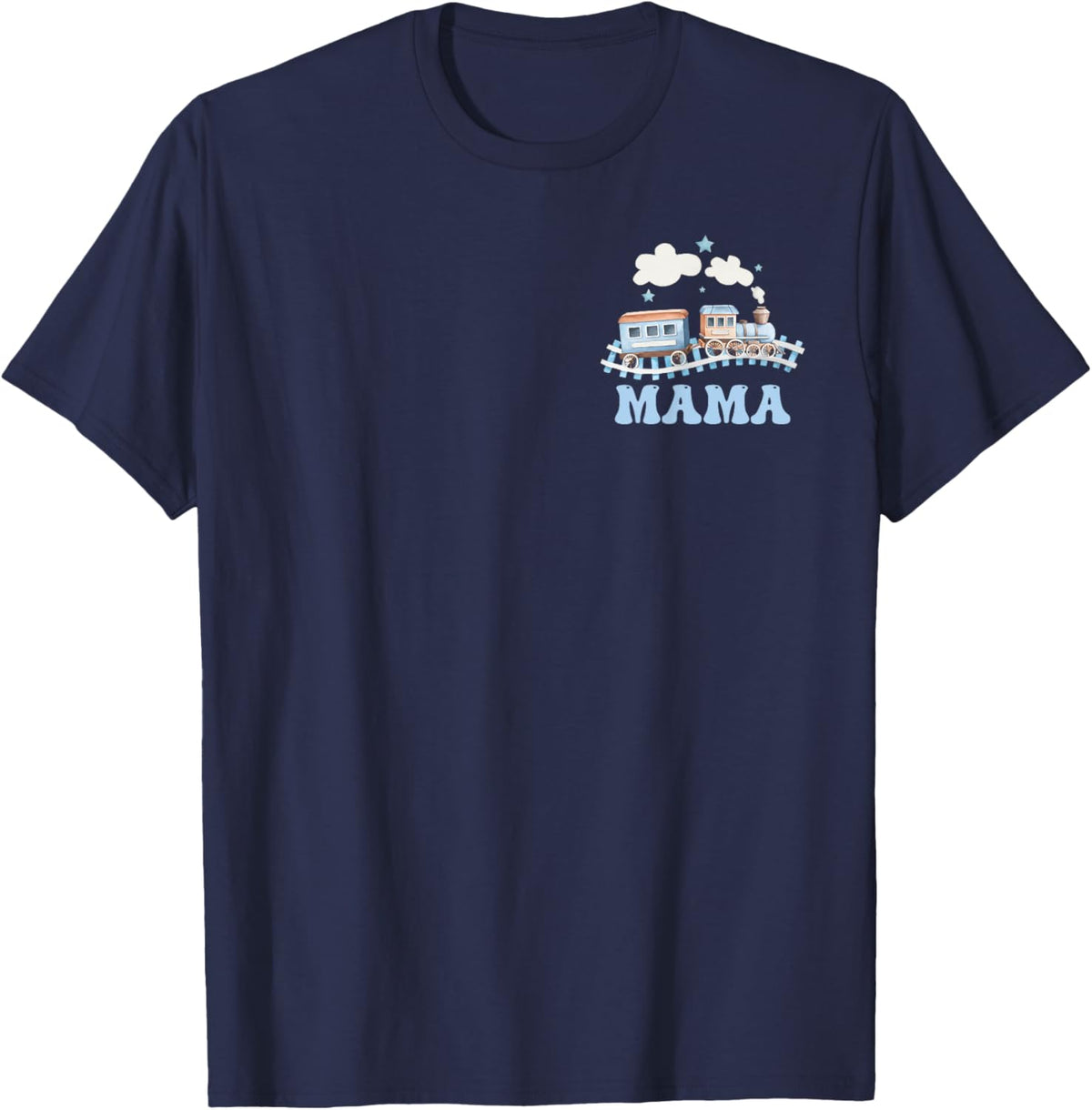 Mama First Birthday Boy Girl Train Railroad Family Matching
