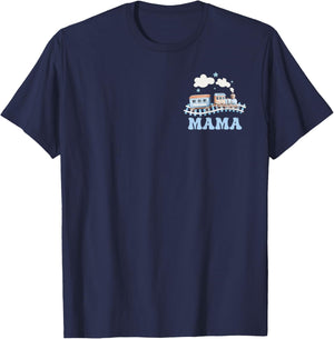 Mama First Birthday Boy Girl Train Railroad Family Matching