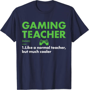 Gamer Teacher Definition Gaming Men Women