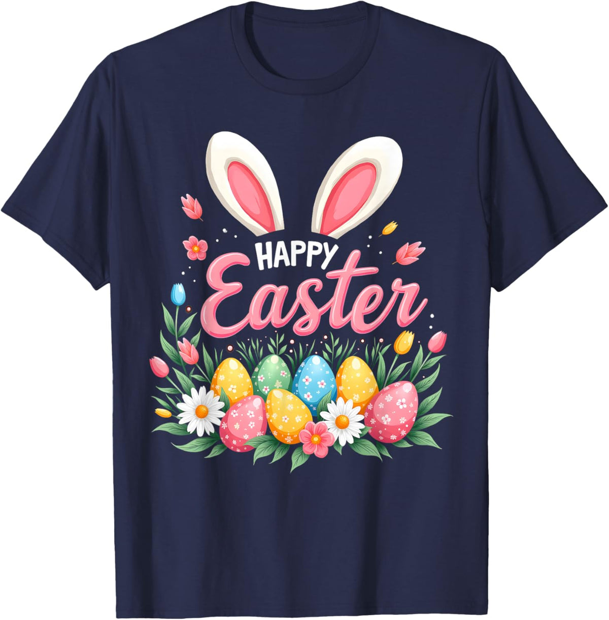 Happy Easter Bunny Spring Easter Egg Easter Shirts For Women