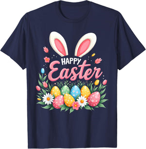 Happy Easter Bunny Spring Easter Egg Easter Shirts For Women