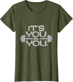 Its vs. You Workout Gym Exercise Motivation & Fitness