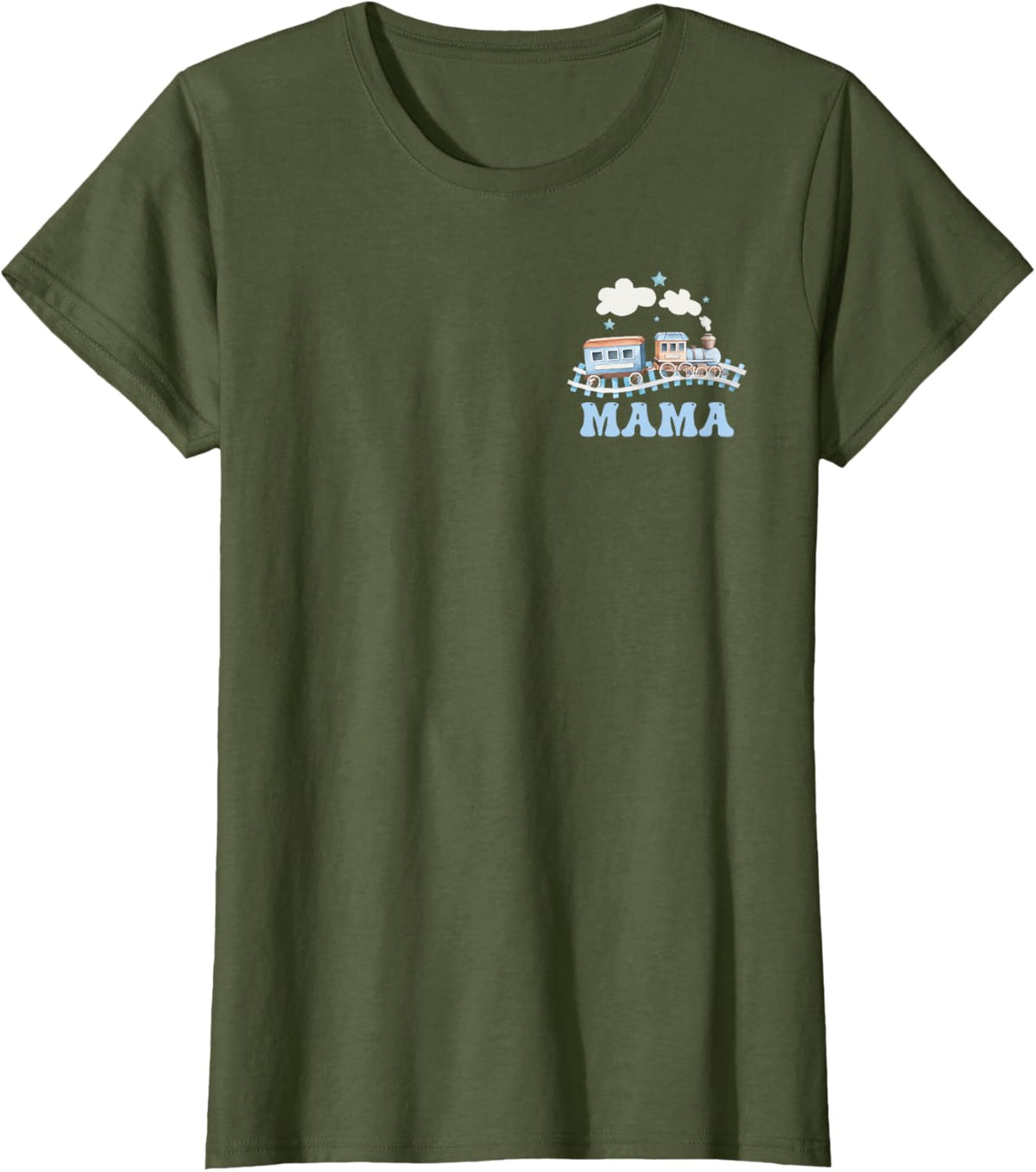 Mama First Birthday Boy Girl Train Railroad Family Matching