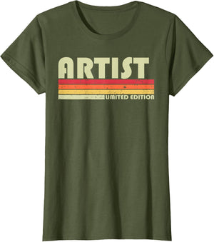 Artist Funny Job Title Profession Birthday Worker Idea