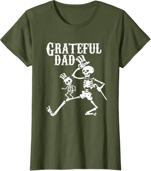 Grateful Dad Halloween Holidays Funny for Men Women