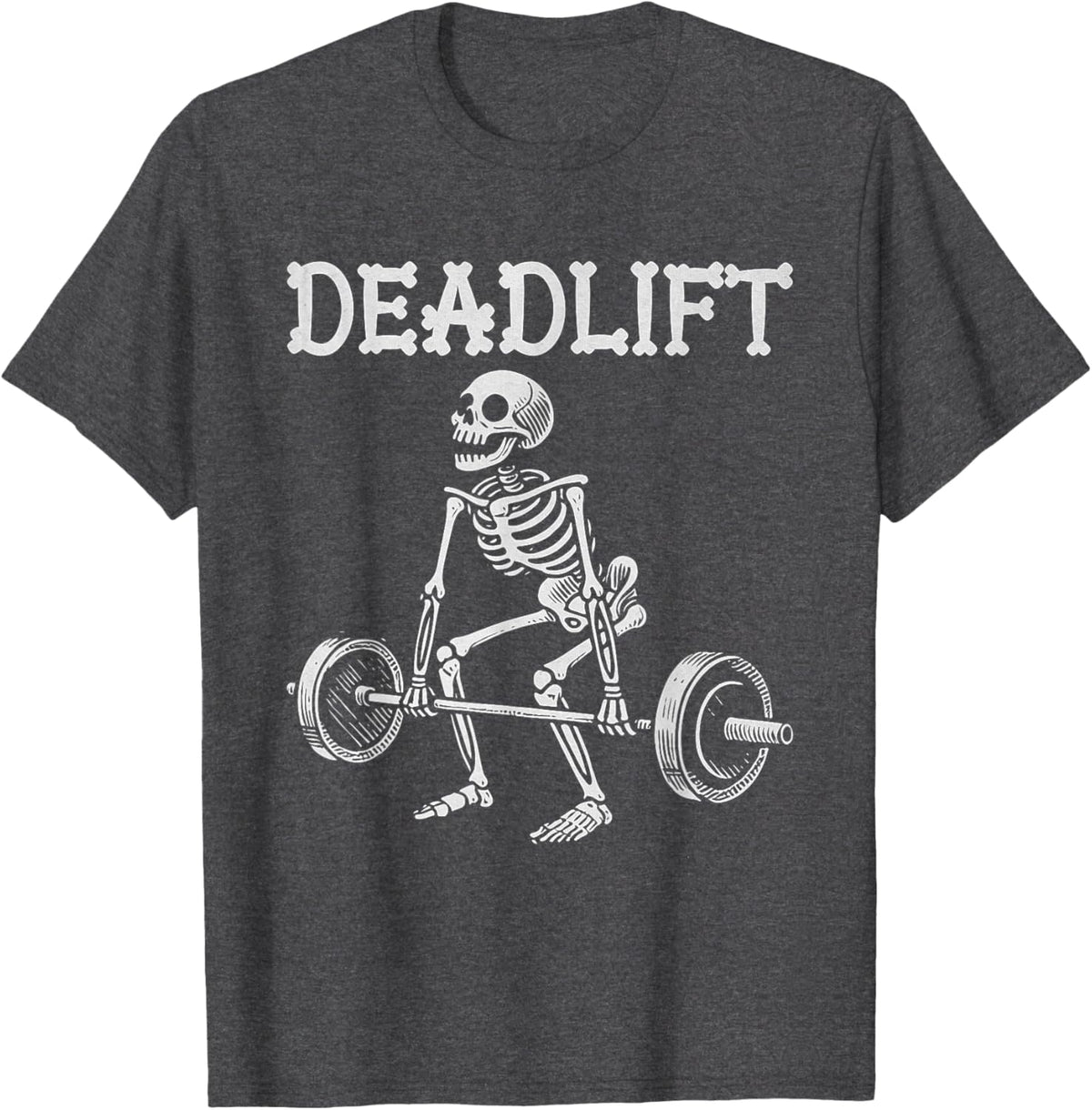 Deadlift Funny Halloween Skeleton Weight Lifting Workout
