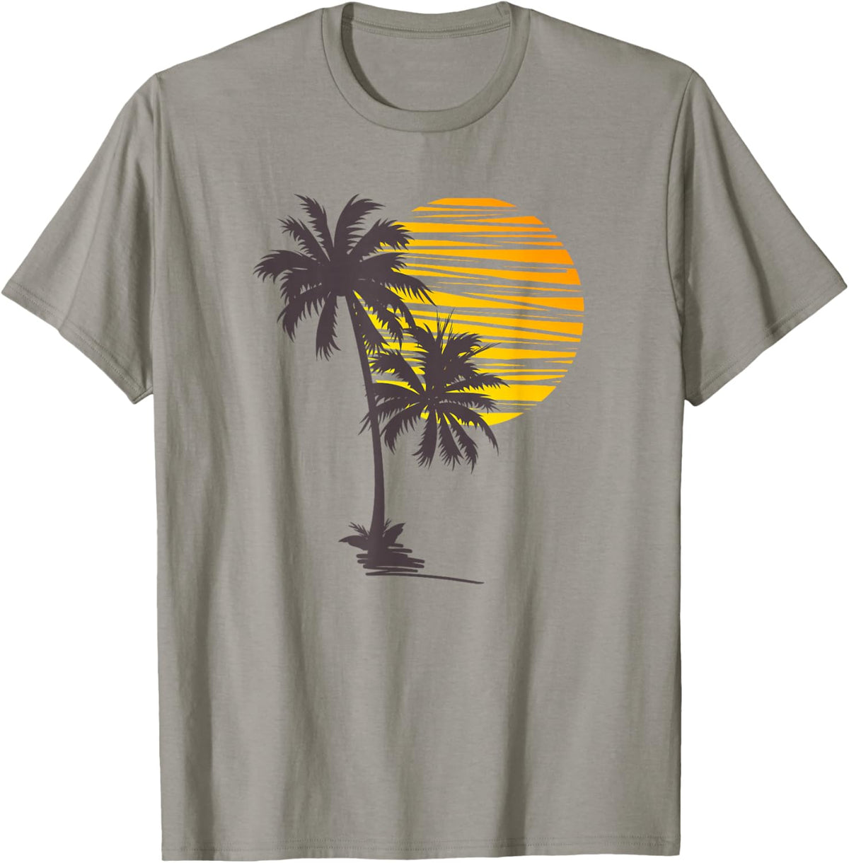 Beach Palm Tree T-Shirt Nice Funny Holiday Summer Holiday