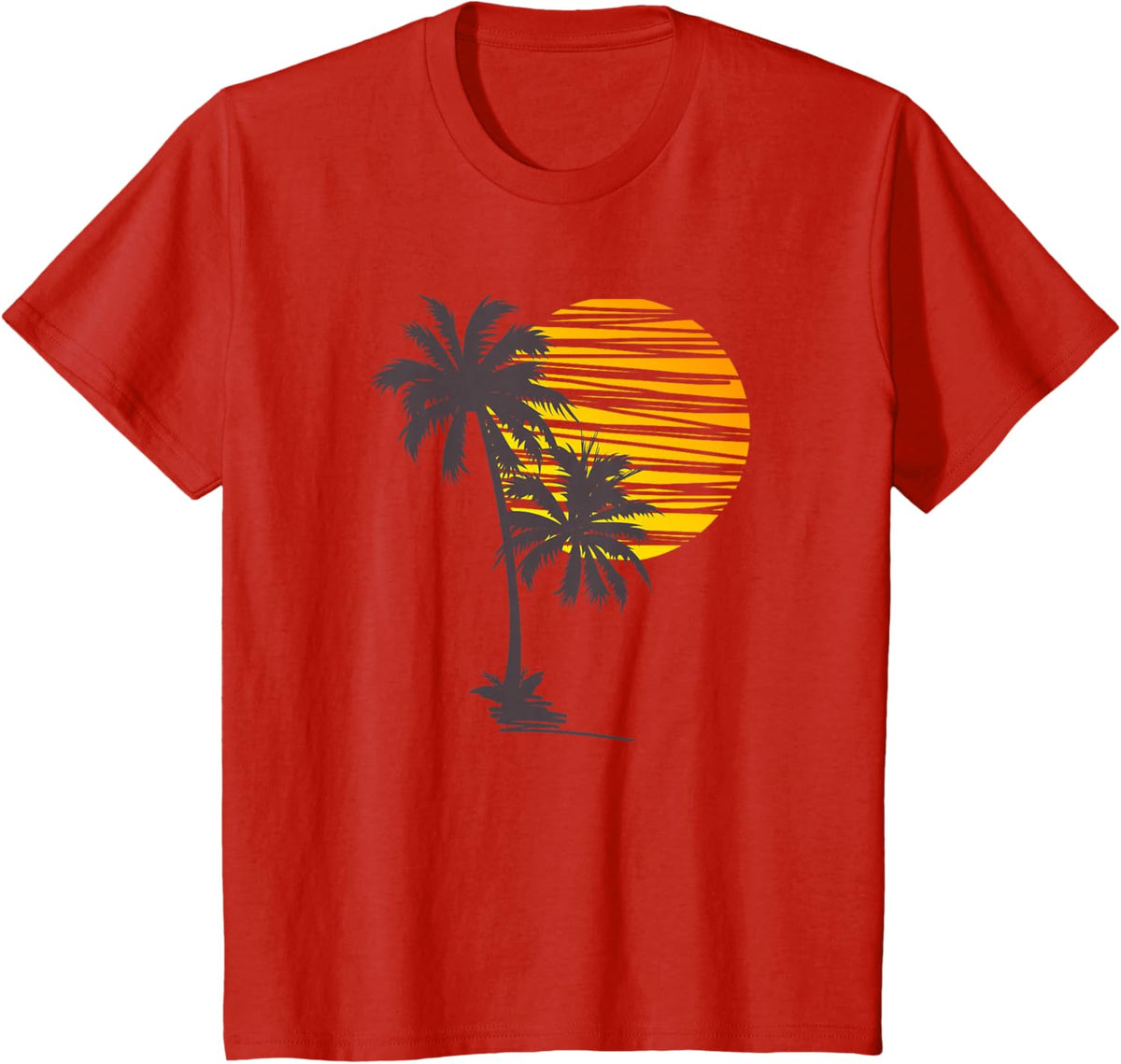Beach Palm Tree T-Shirt Nice Funny Holiday Summer Holiday
