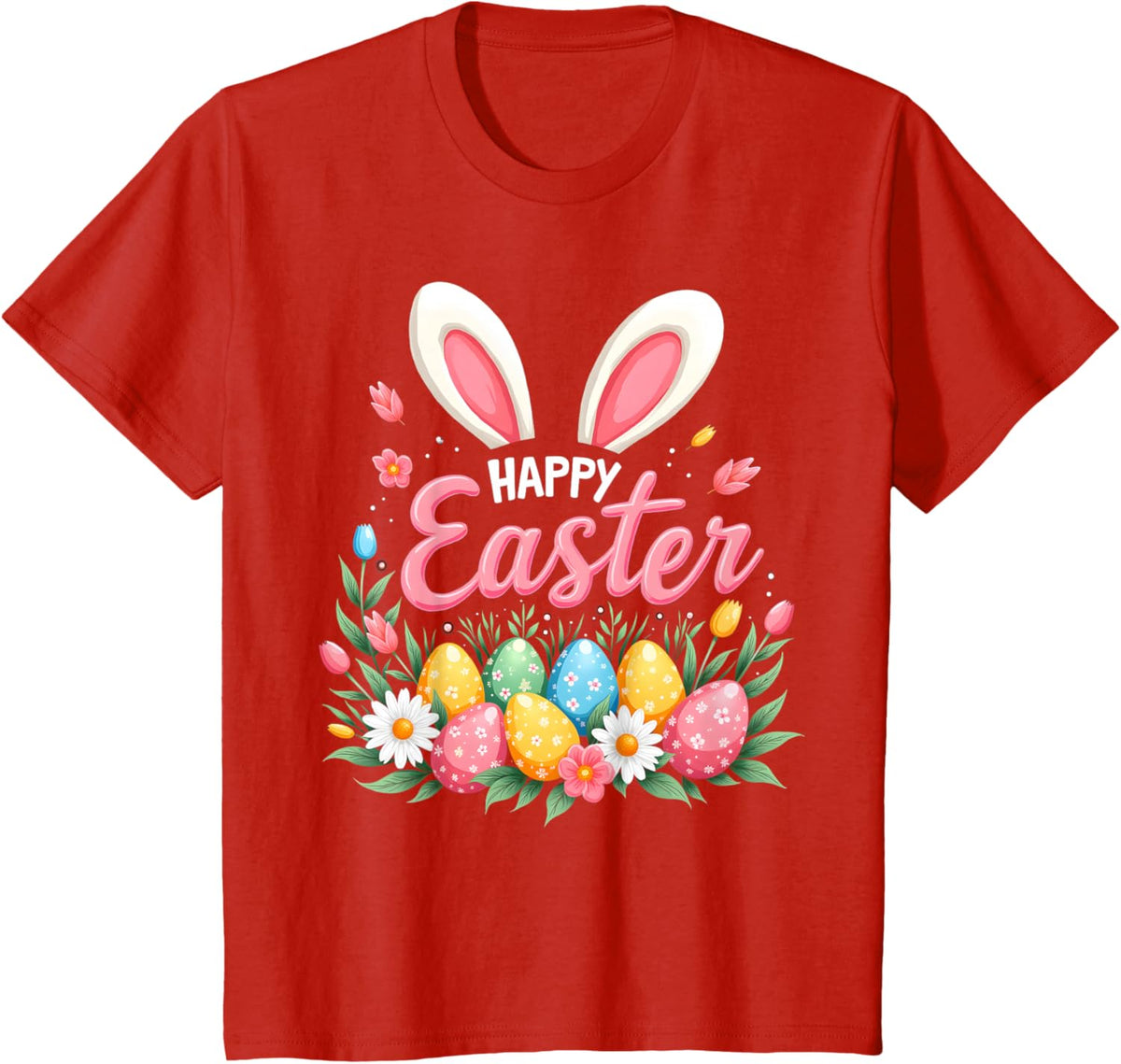 Happy Easter Bunny Spring Easter Egg Easter Shirts For Women