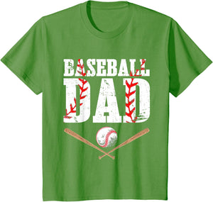 Baseball Dad Happy Fathers Day for Men Boys Kid
