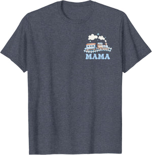 Mama First Birthday Boy Girl Train Railroad Family Matching