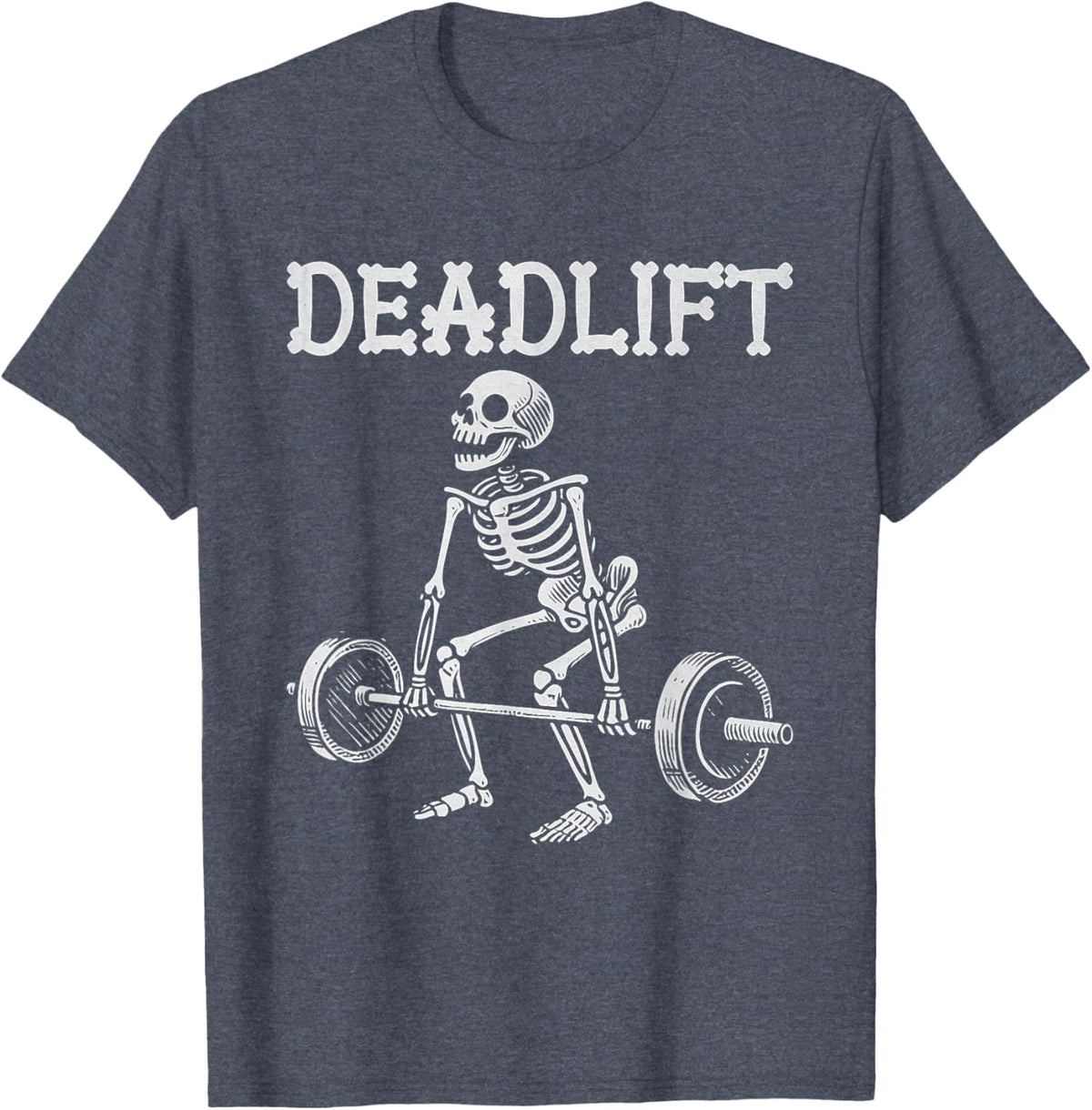 Deadlift Funny Halloween Skeleton Weight Lifting Workout