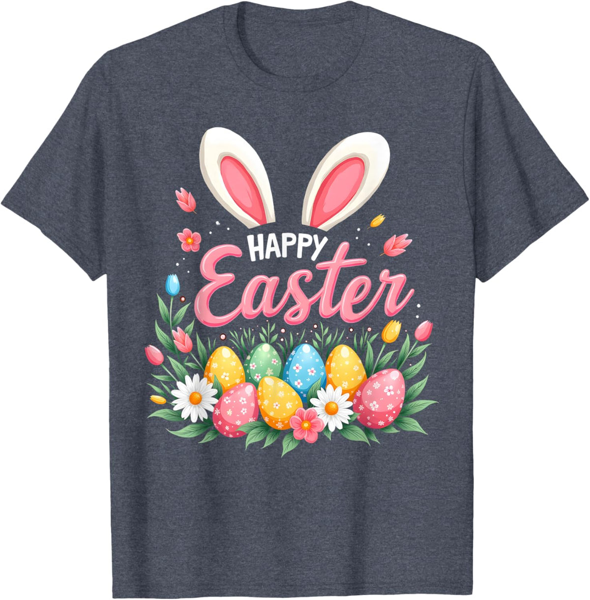 Happy Easter Bunny Spring Easter Egg Easter Shirts For Women